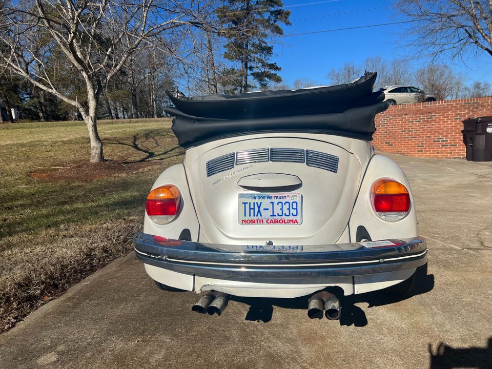 1975 Volkswagen Karmann Beetle Convertible