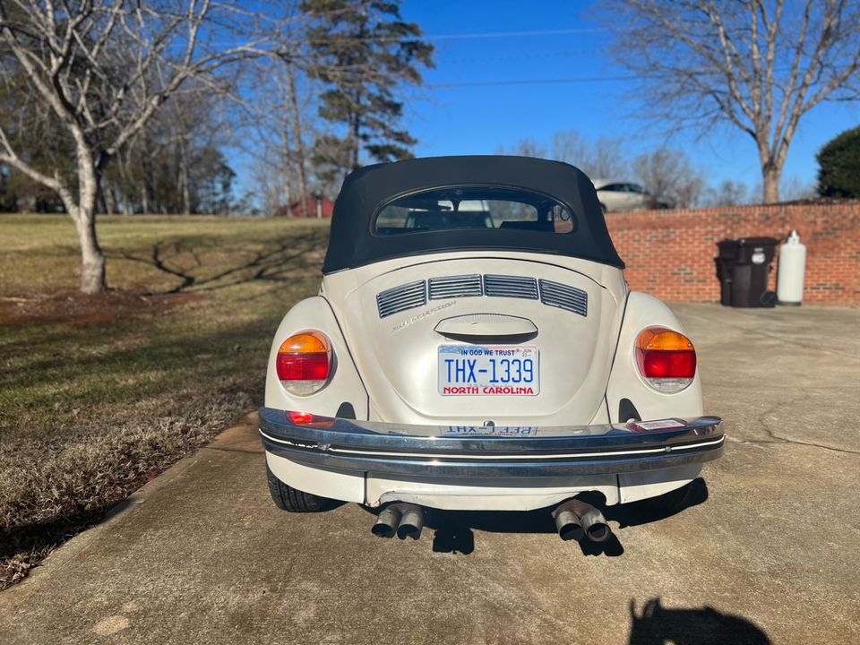 1975 Volkswagen Karmann Beetle Convertible