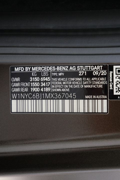 2021 Mercedes-Benz G550
