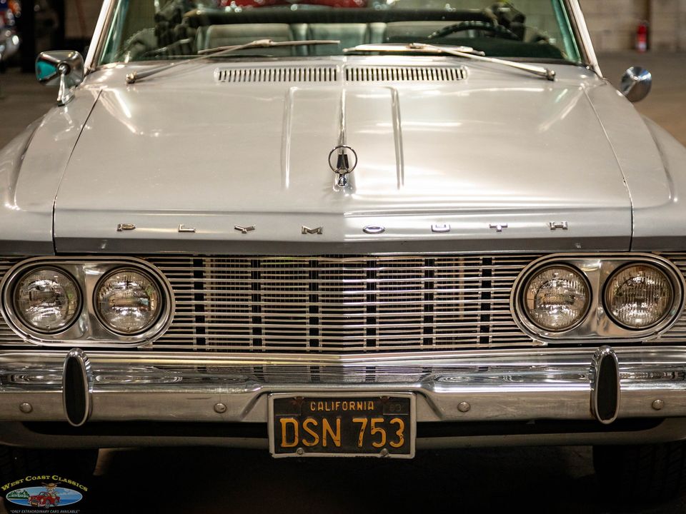 1963 Plymouth Fury Custom 505 c.i. V8 Convertible