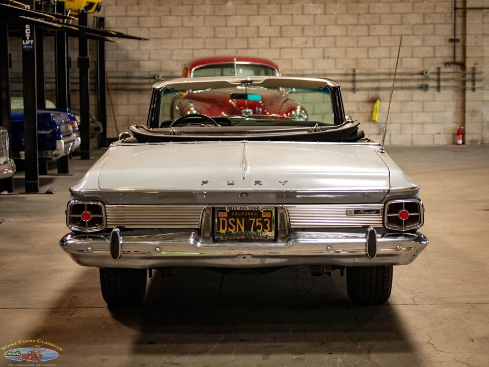 1963 Plymouth Fury Custom 505 c.i. V8 Convertible