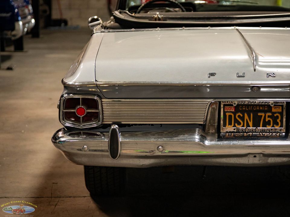 1963 Plymouth Fury Custom 505 c.i. V8 Convertible