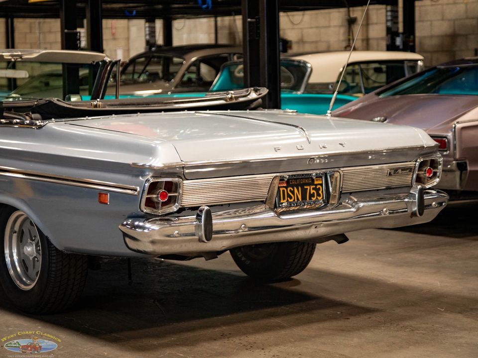 1963 Plymouth Fury Custom 505 c.i. V8 Convertible