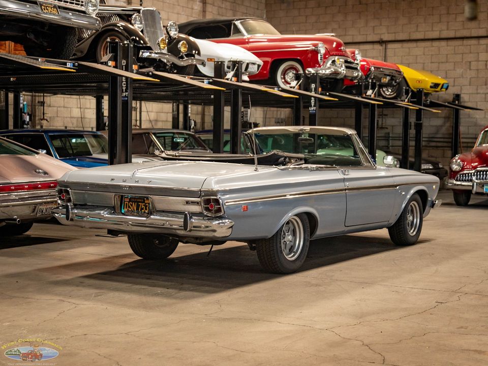 1963 Plymouth Fury Custom 505 c.i. V8 Convertible