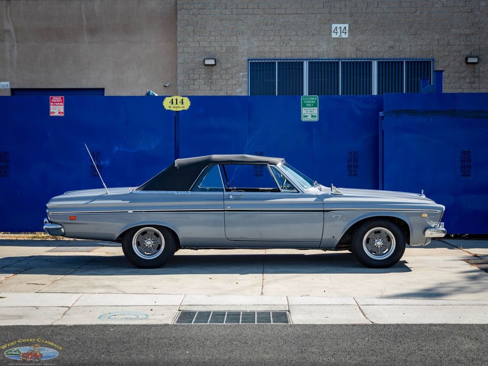 1963 Plymouth Fury Custom 505 c.i. V8 Convertible