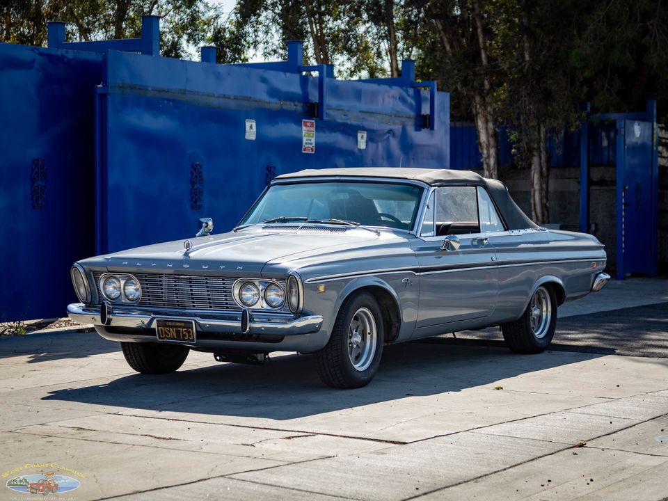 1963 Plymouth Fury Custom 505 c.i. V8 Convertible