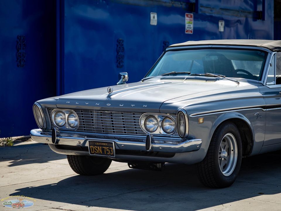 1963 Plymouth Fury Custom 505 c.i. V8 Convertible