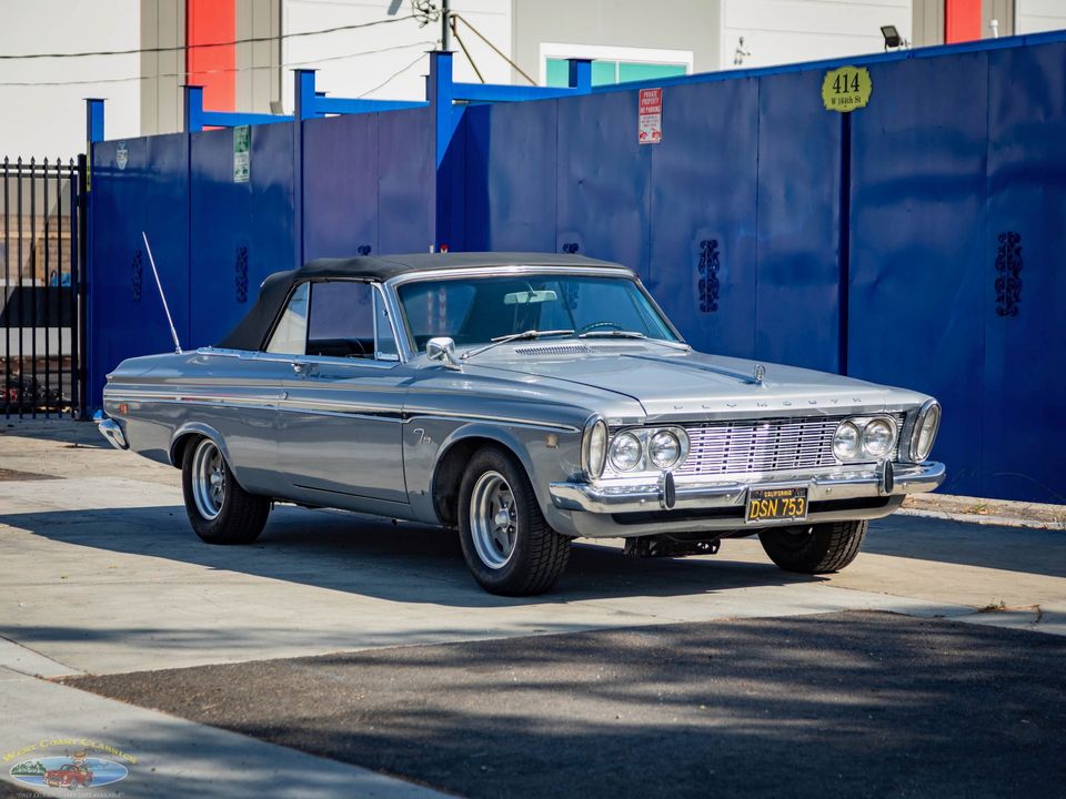 1963 Plymouth Fury Custom 505 c.i. V8 Convertible
