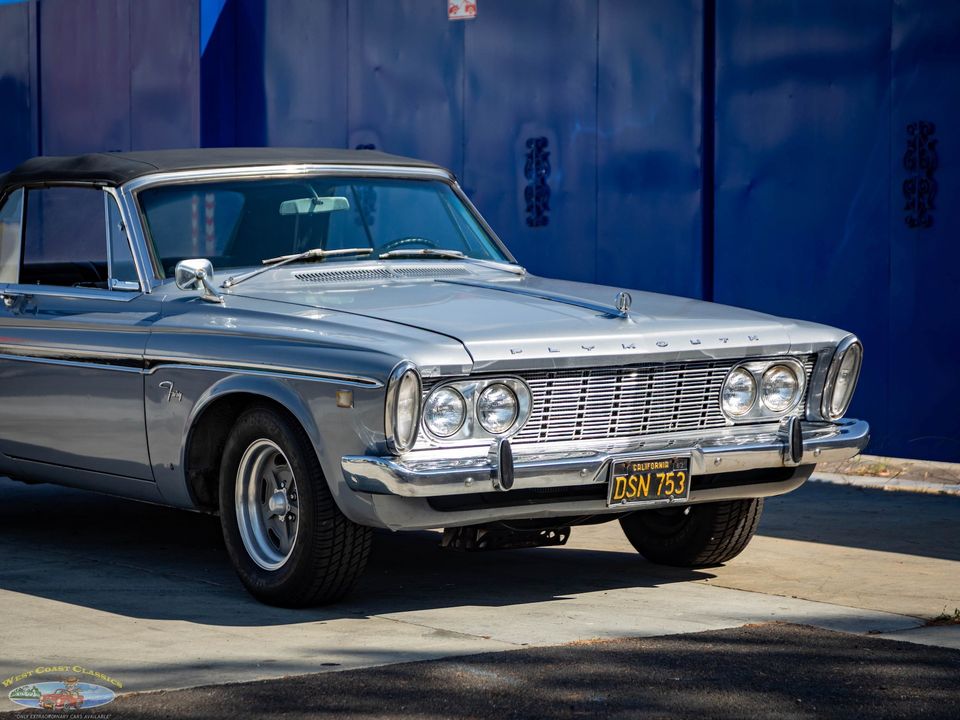 1963 Plymouth Fury Custom 505 c.i. V8 Convertible