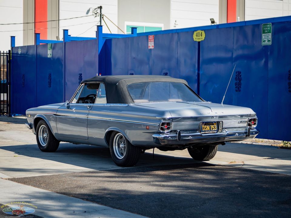 1963 Plymouth Fury Custom 505 c.i. V8 Convertible