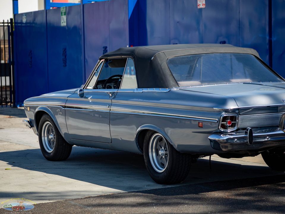 1963 Plymouth Fury Custom 505 c.i. V8 Convertible