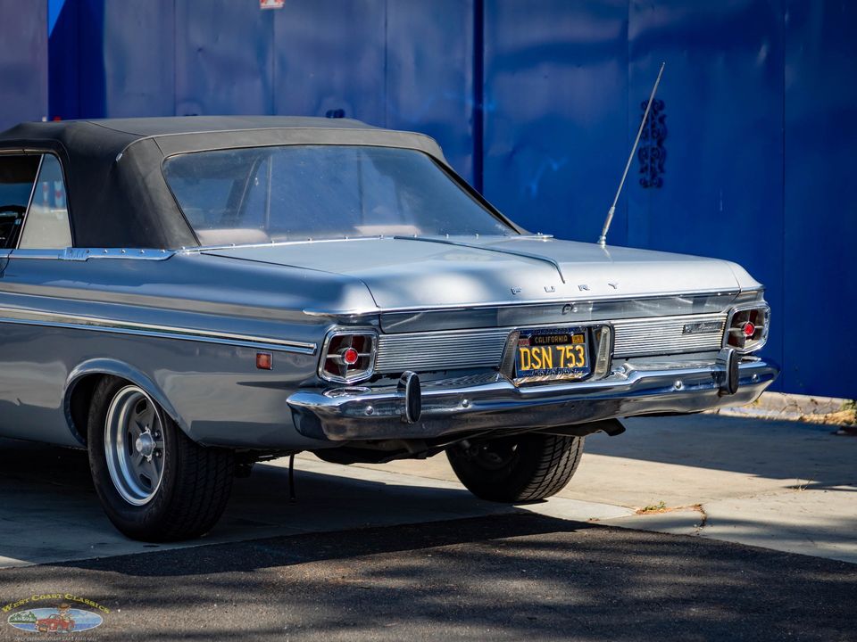 1963 Plymouth Fury Custom 505 c.i. V8 Convertible