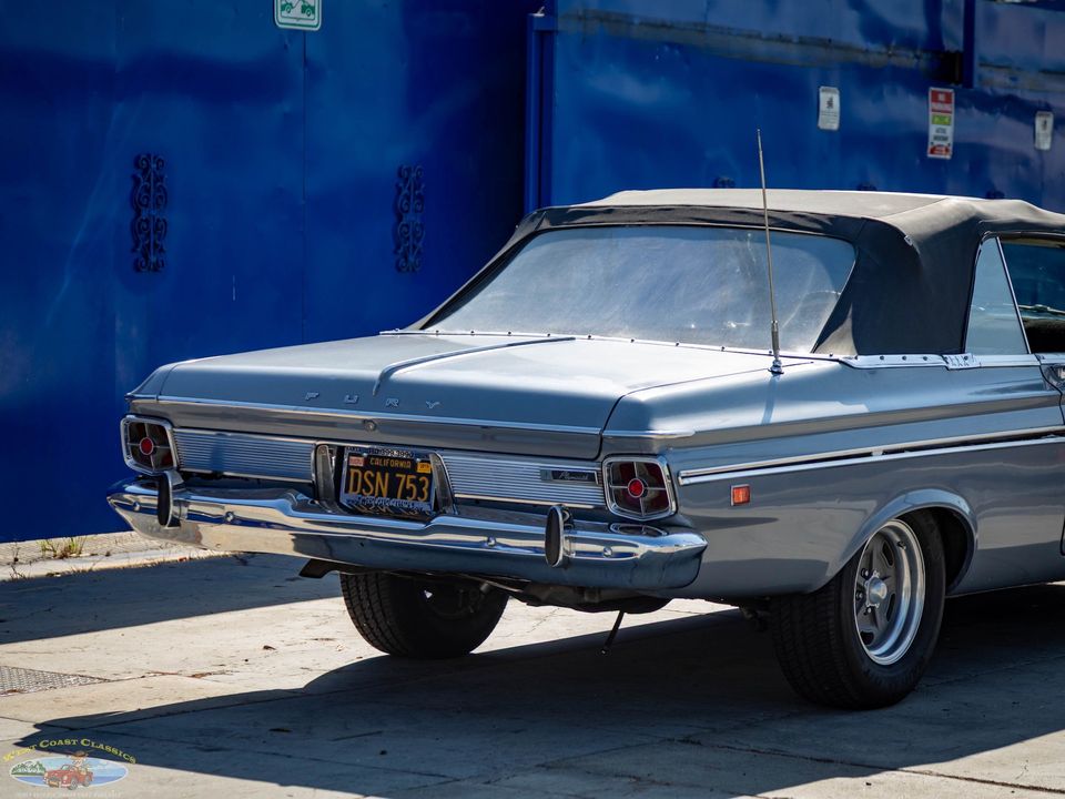 1963 Plymouth Fury Custom 505 c.i. V8 Convertible