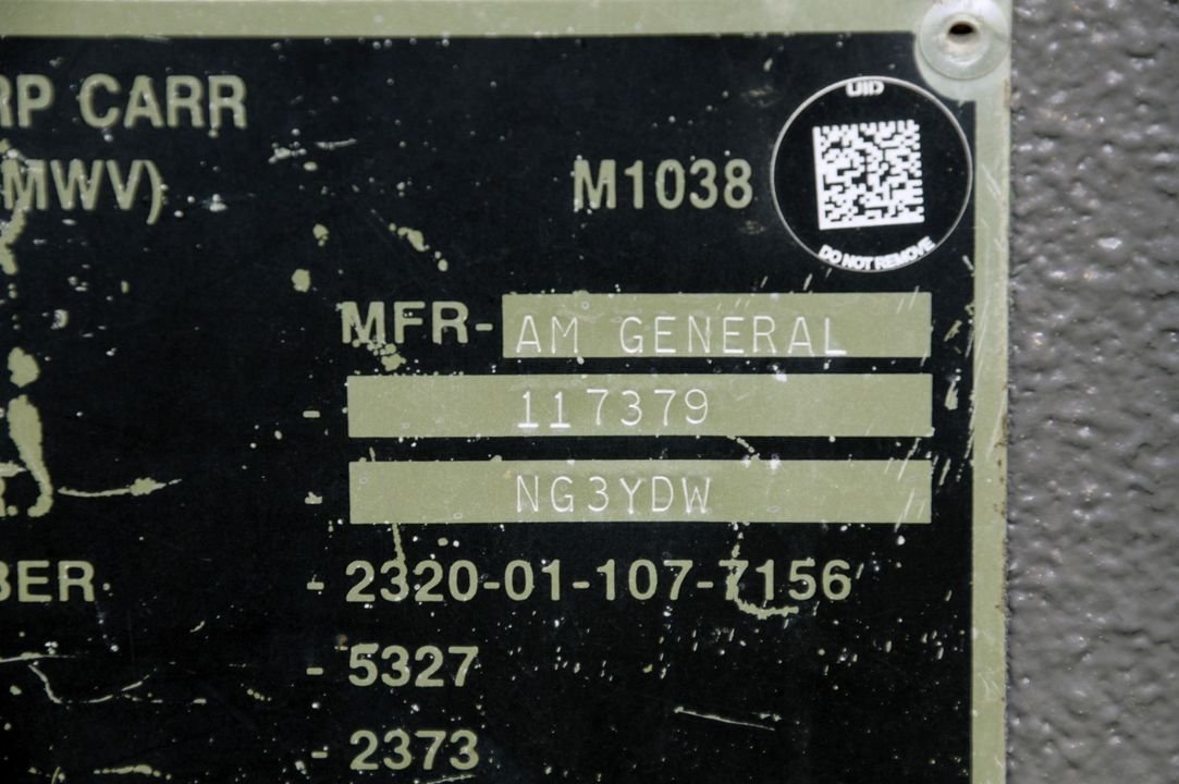 1991 AM General Humvee 103