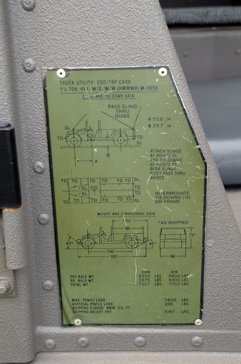 1991 AM General Humvee 103