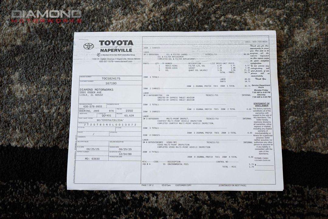 1990 Toyota Celica