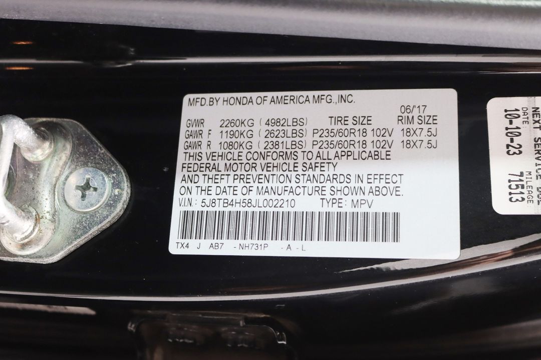 2018 Acura RDX