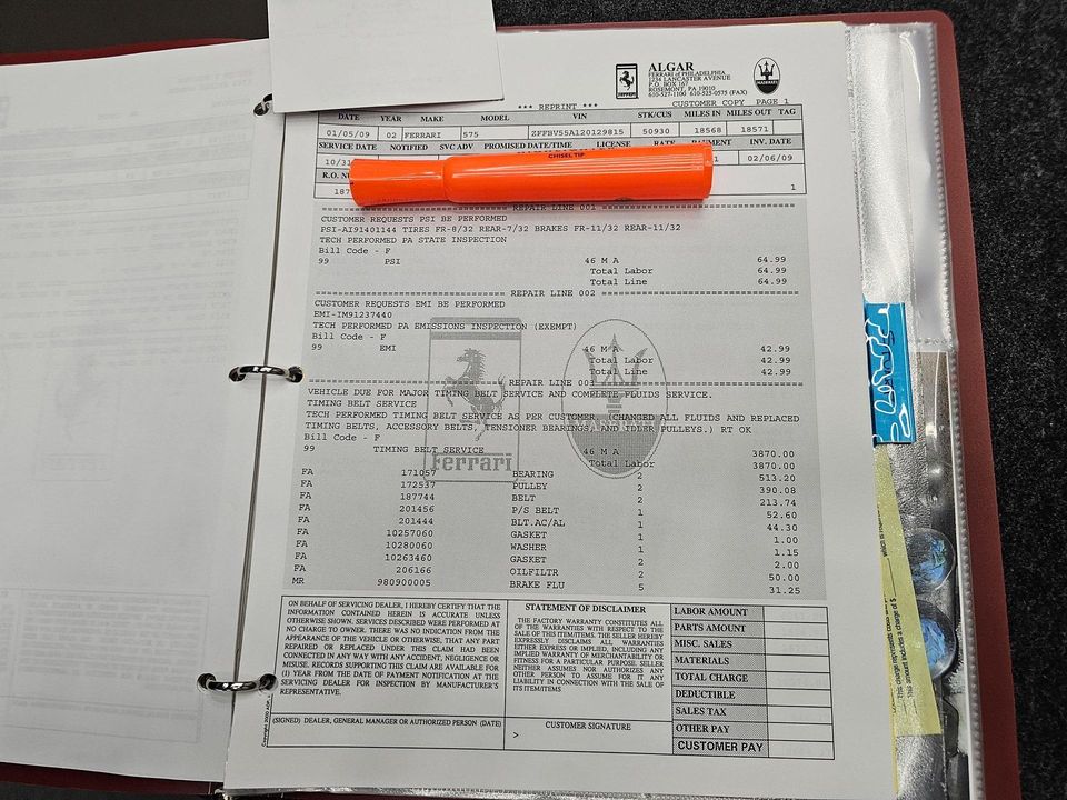 2002 Ferrari 575M