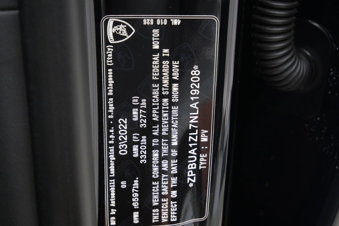 2022 Lamborghini Urus