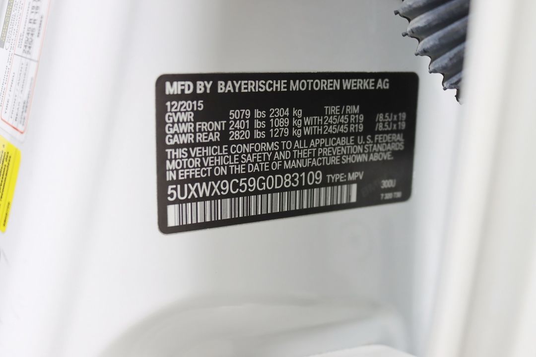 2016 BMW X3