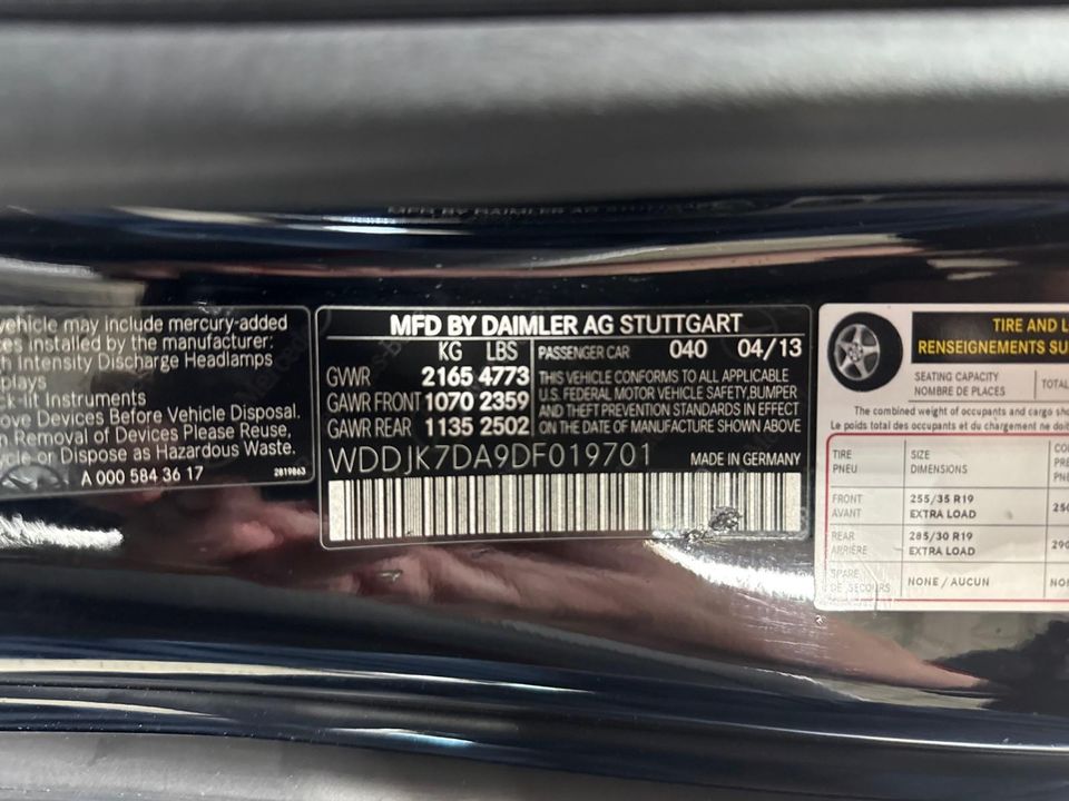 2013 Mercedes-Benz SL550