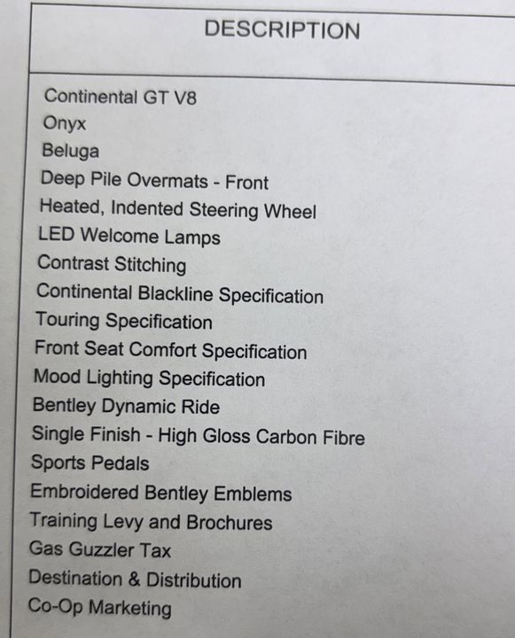 2023 Bentley Continental