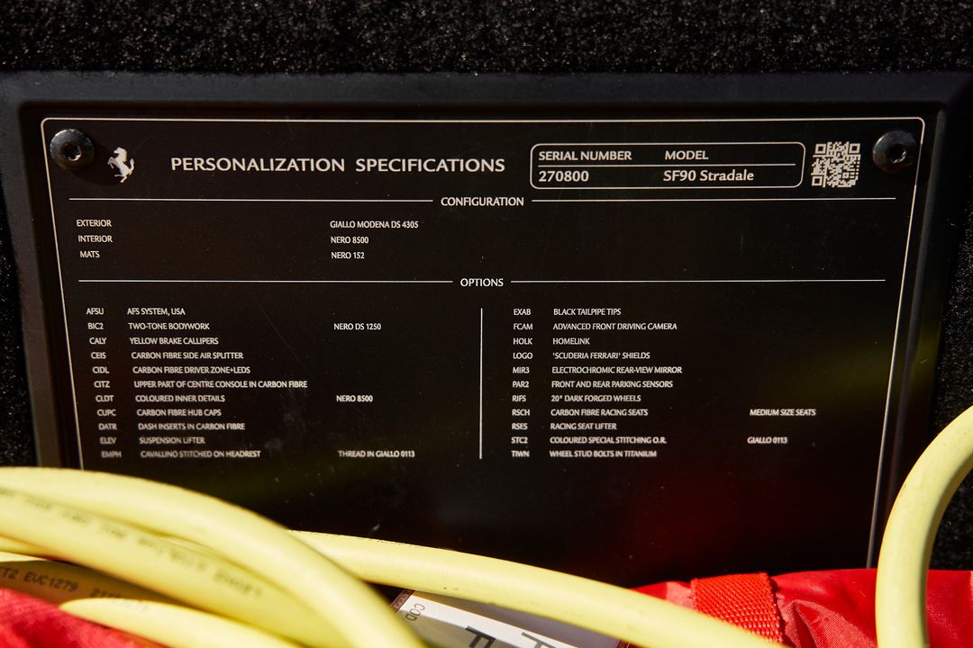 2022 Ferrari SF90 Stradale