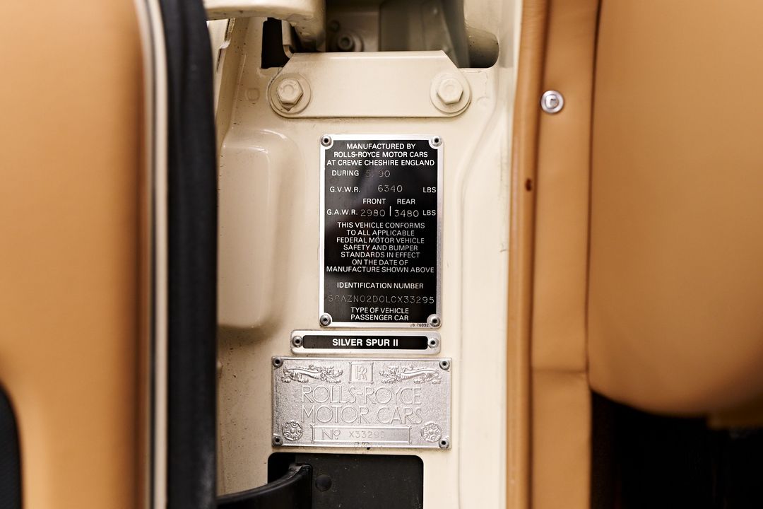1990 Rolls-Royce Silver Spur