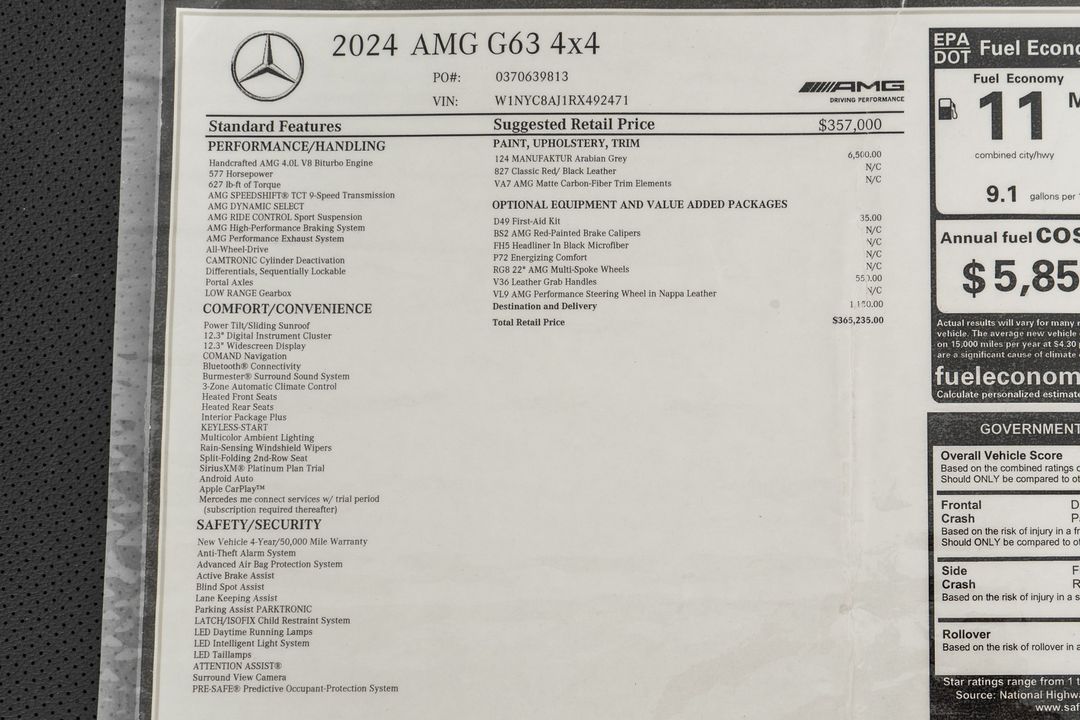 2024 Mercedes-Benz G 63