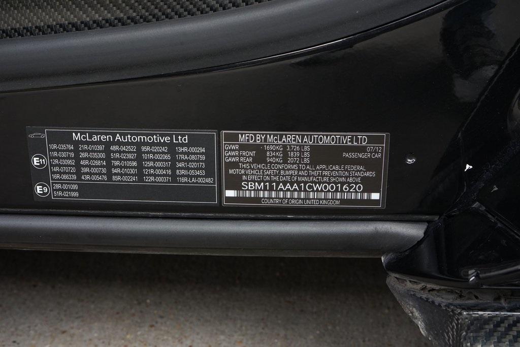2012 McLaren MP4-12C