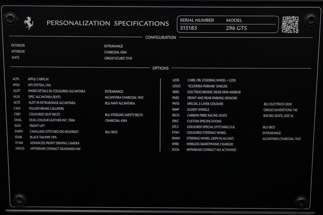 2025 Ferrari 296