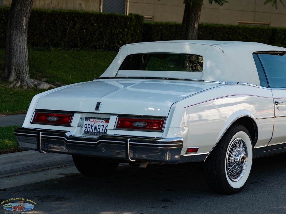1983 Buick Riviera 5.0L V8 Convertible