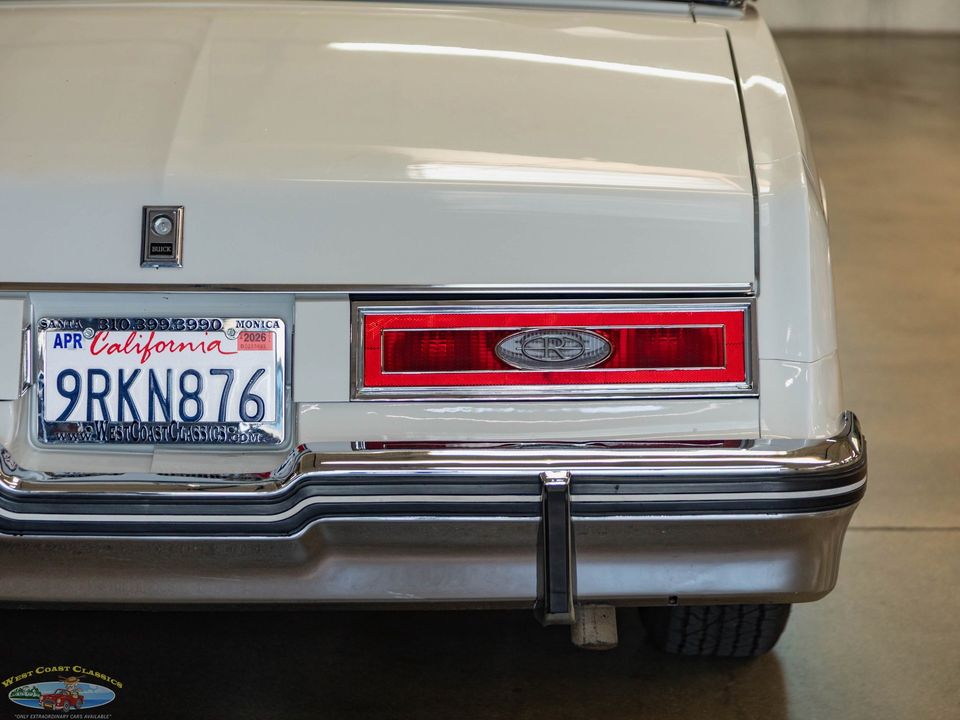 1983 Buick Riviera 5.0L V8 Convertible