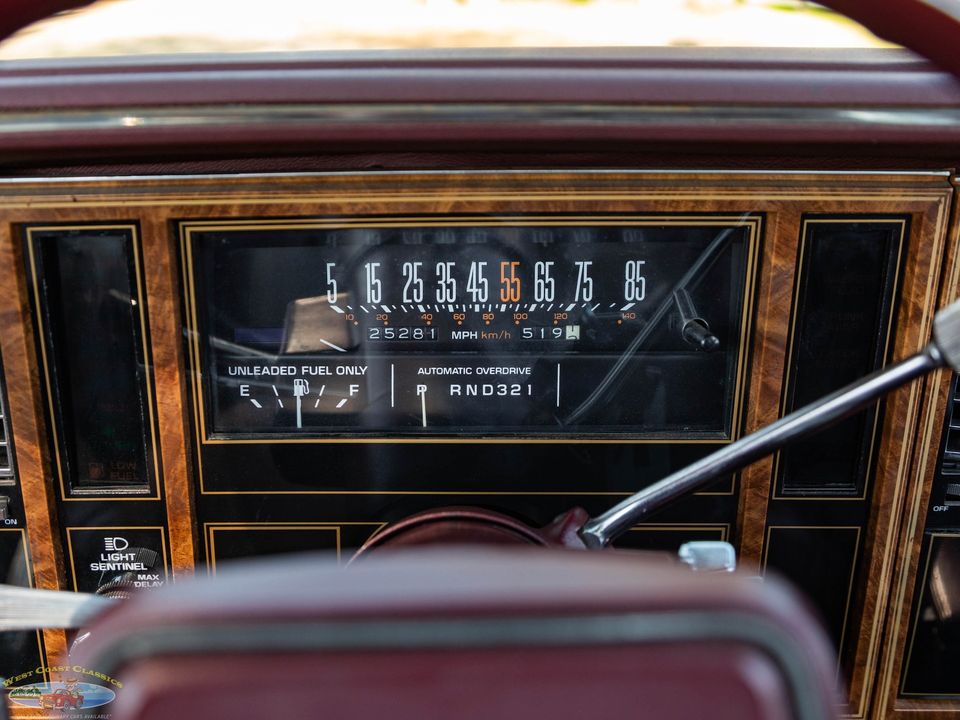 1983 Buick Riviera 5.0L V8 Convertible