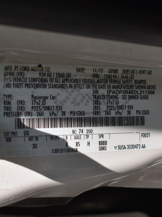 2013 Ford Focus Electric