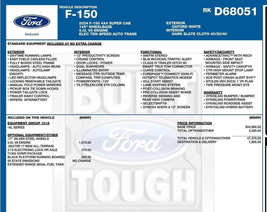 2024 Ford F-150