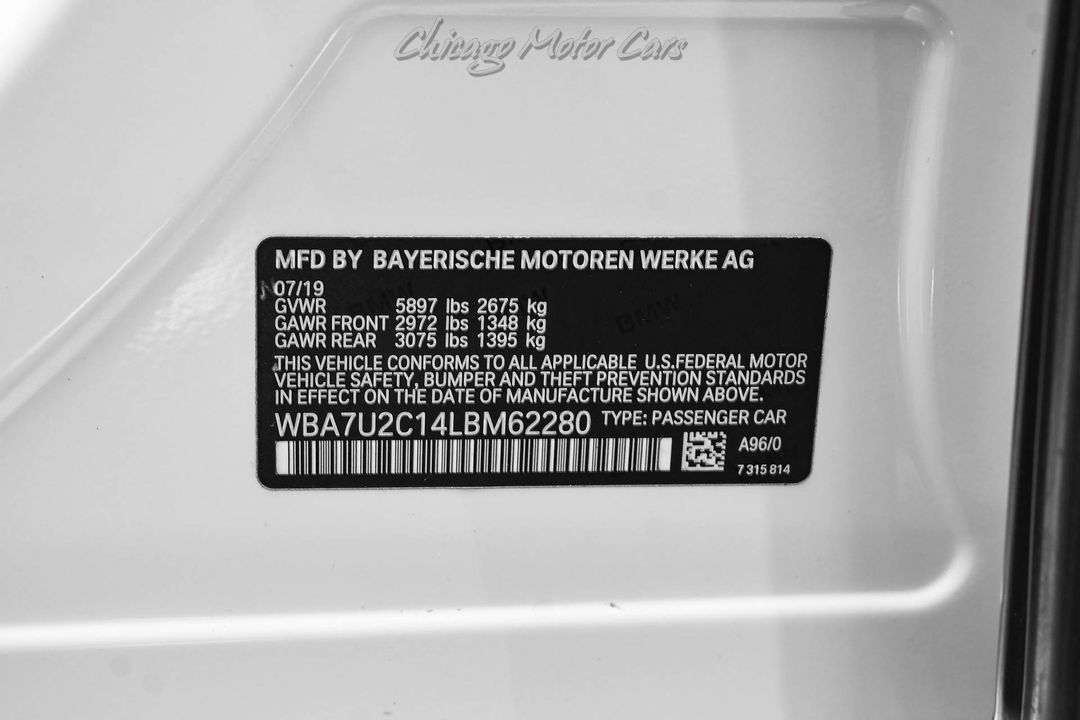2020 BMW 7 Series