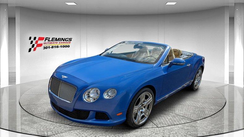2012 Bentley Continental GTC Convertible