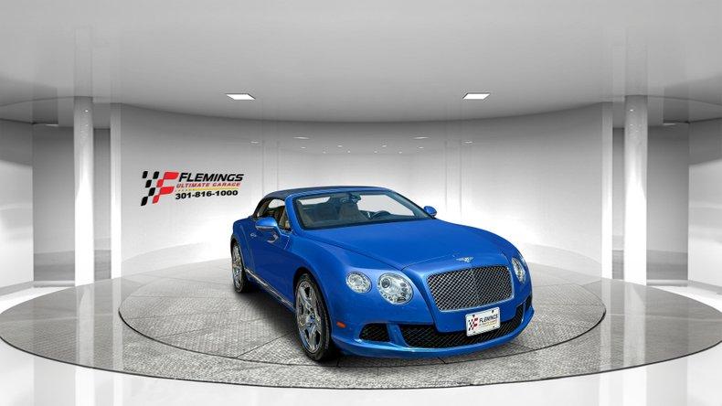 2012 Bentley Continental GTC Convertible