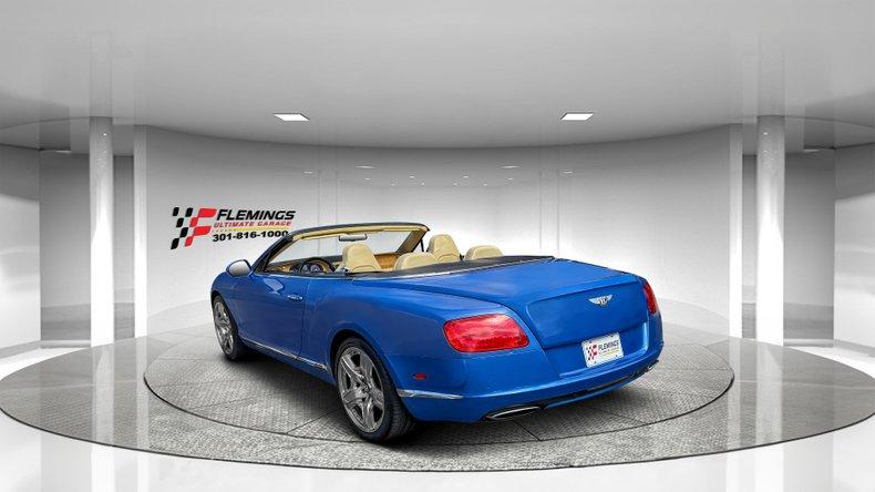 2012 Bentley Continental GTC Convertible