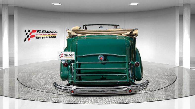 1937 Packard Super Eight Convertible Sedan