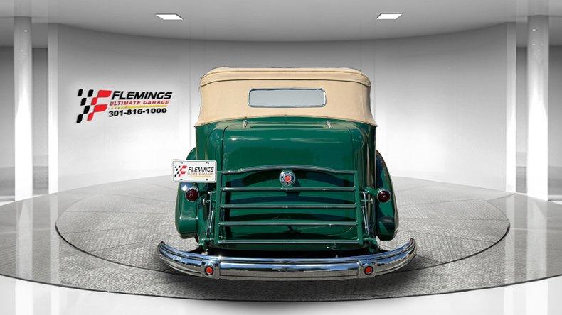 1937 Packard Super Eight Convertible Sedan