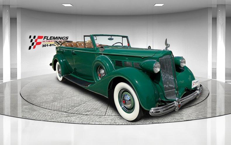1937 Packard Super Eight Convertible Sedan