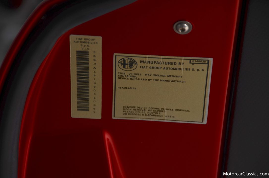 2008 Alfa Romeo 8C Competizione