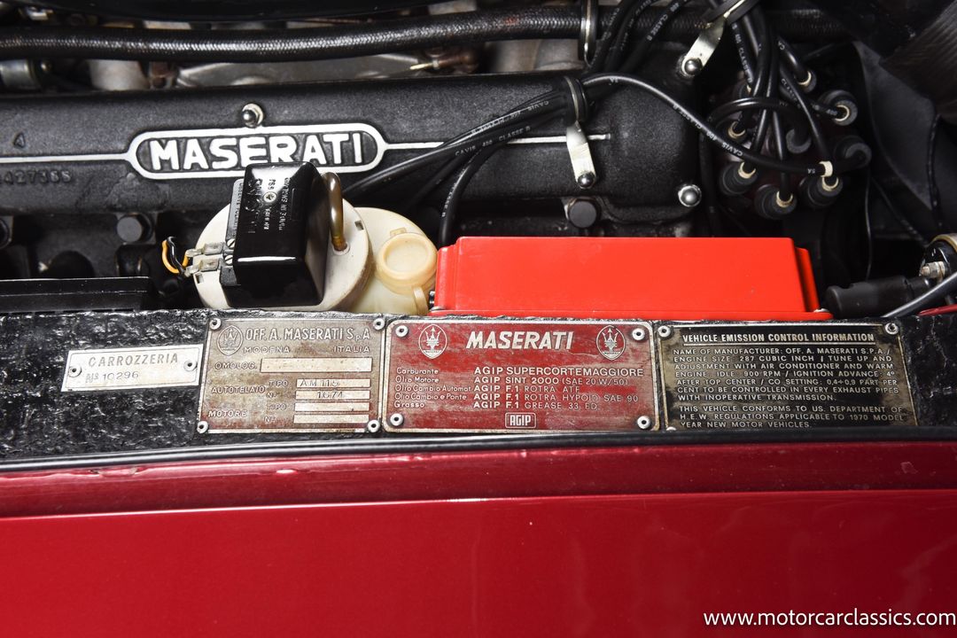 1970 Maserati Ghibli
