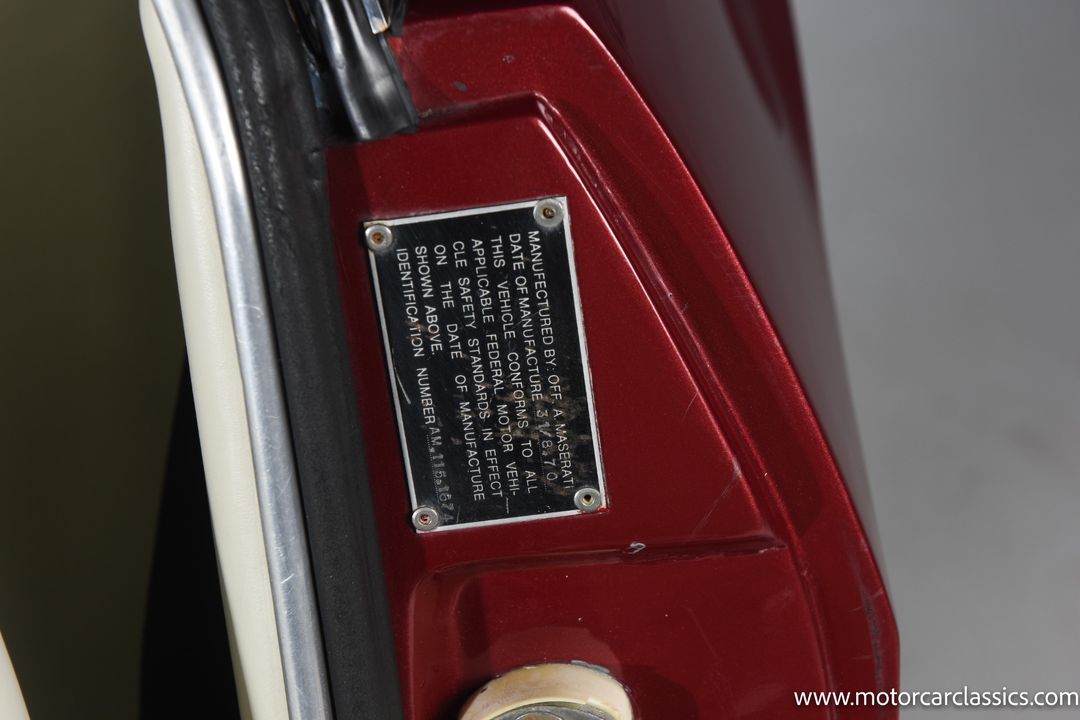 1970 Maserati Ghibli