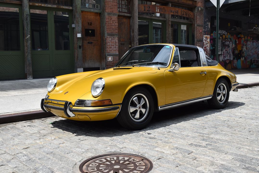 1971 Porsche 911E Factory Soft Window Targa - 1 of 1