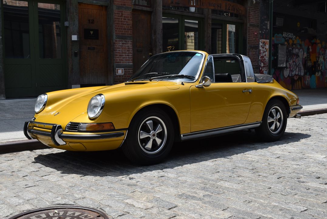 1971 Porsche 911E Factory Soft Window Targa - 1 of 1