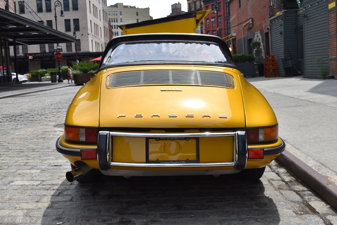 1971 Porsche 911E Factory Soft Window Targa - 1 of 1