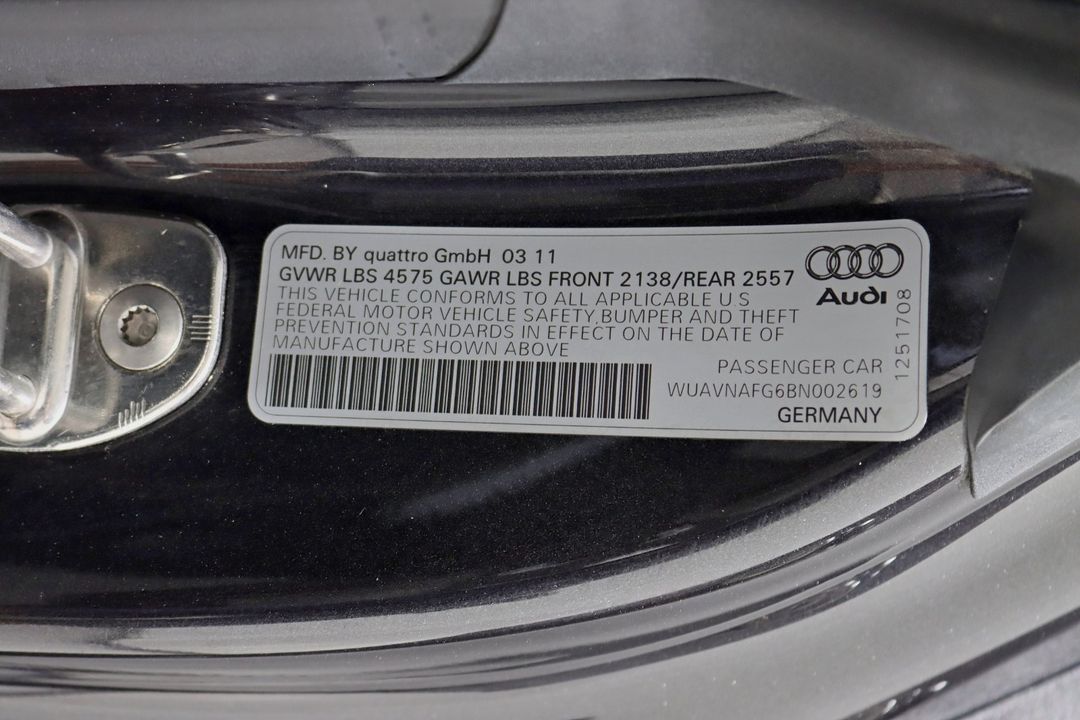 2011 Audi R8